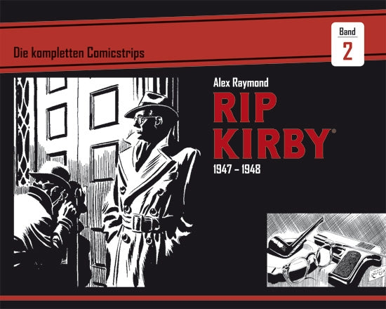 Rip Kirby 02 – Die kompletten Comicstrips 1947-1948 – Cover