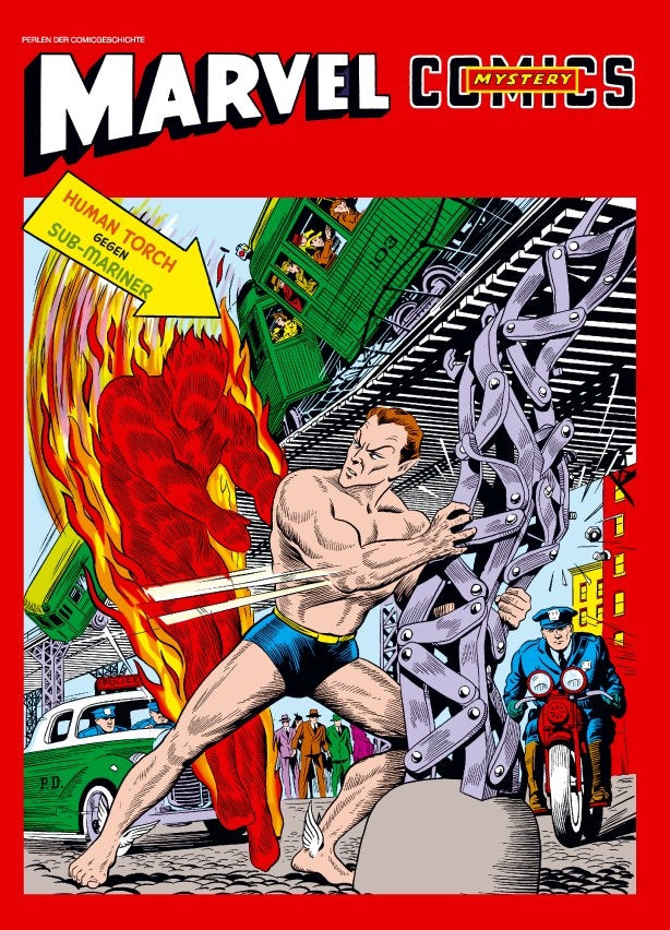Perlen der Comicgeschichte 6 – Marvel Mystery Comics – Cover