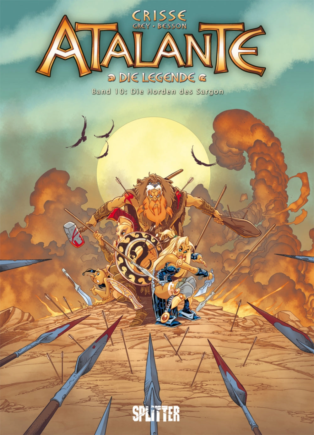 Atalante 10 – Die Horden des Sargon – Cover