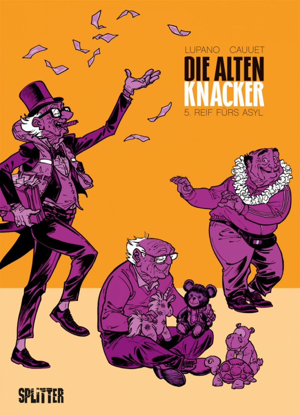 Die alten Knacker 5 – Reif fürs Asyl – Cover