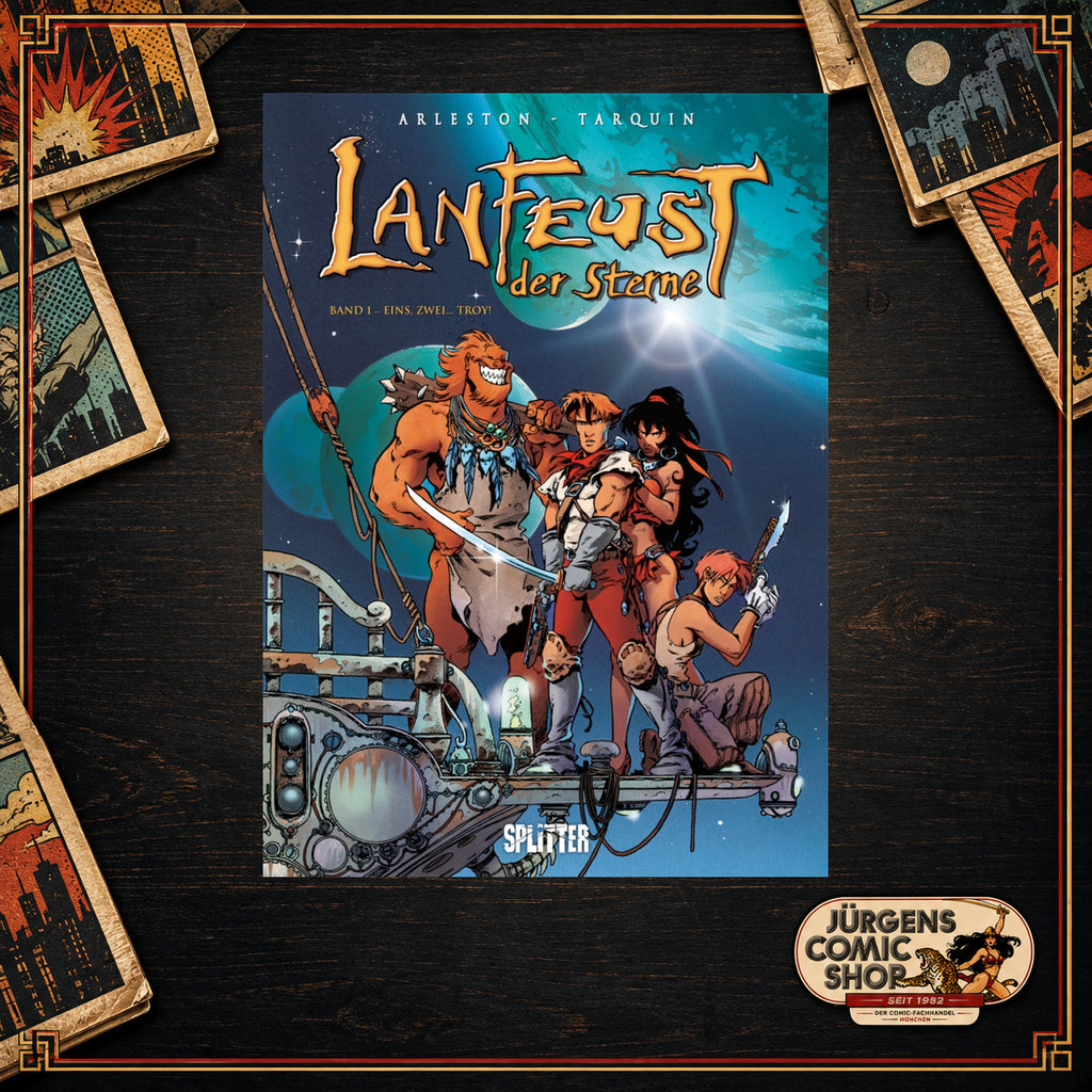 Lanfeust der Sterne 1 – Eins, Zwei...Troy