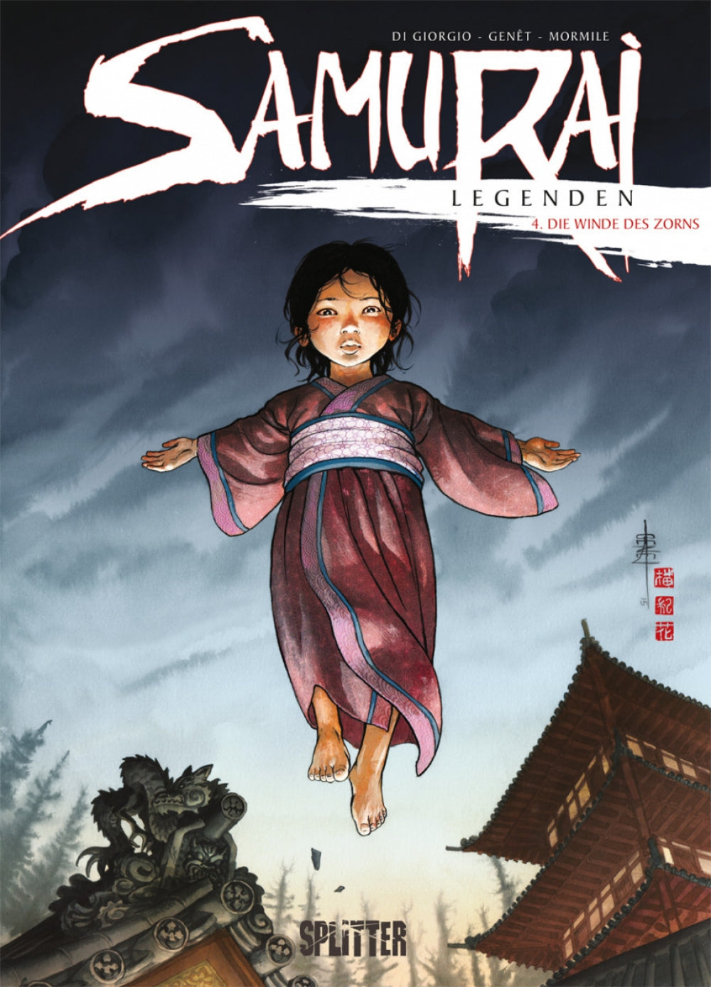 Samurai Legenden 4 – Die Winde des Zorns – Cover