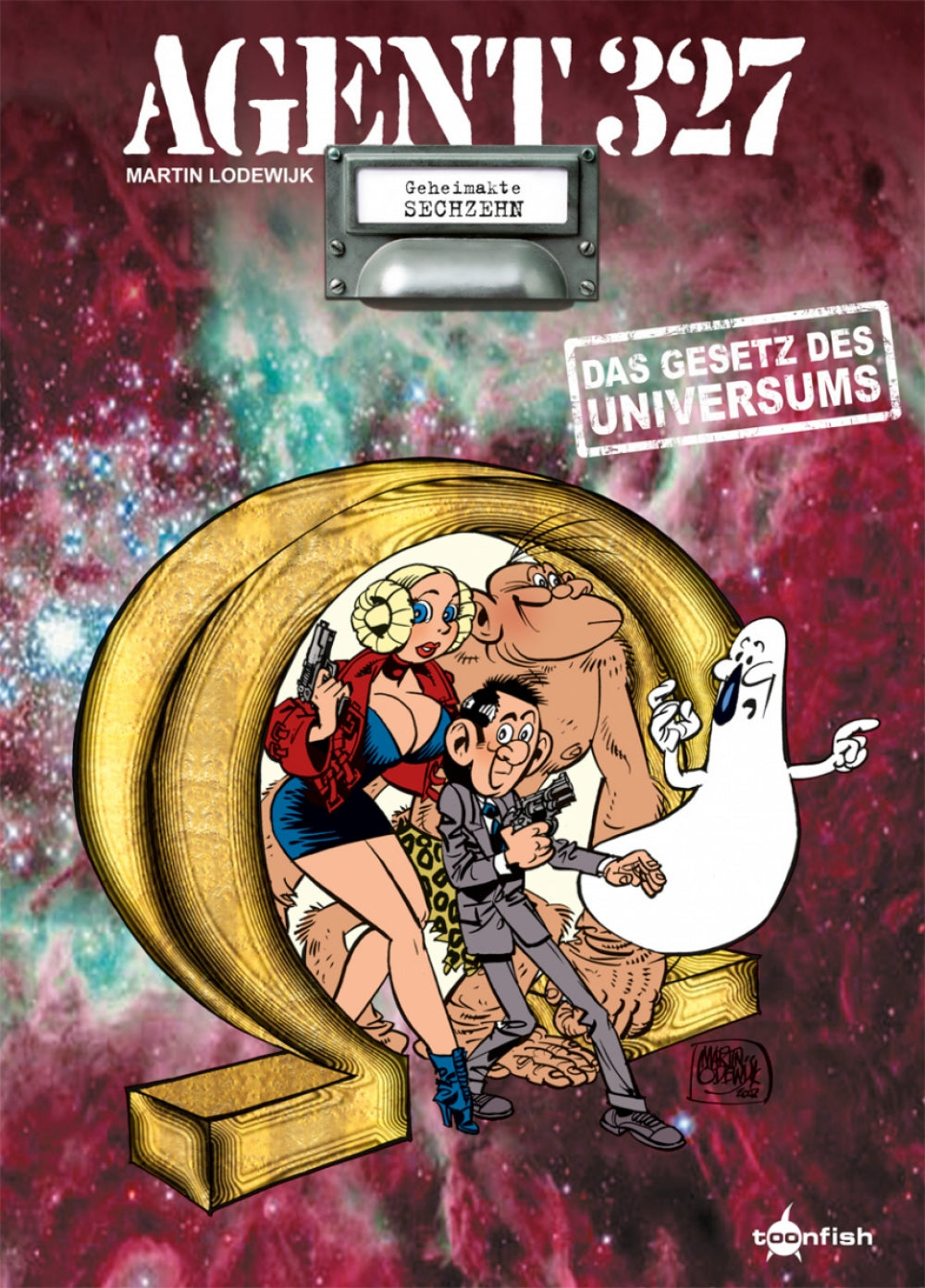 Cover Agent 327 Band 16 – Das Gesetz des Universums – toonfish