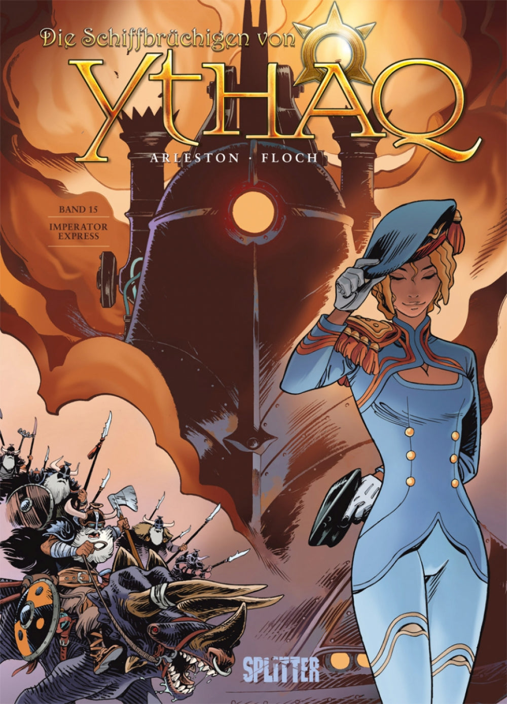 Die Schiffbrüchigen von Ythaq 15 – Imperator Express – Cover