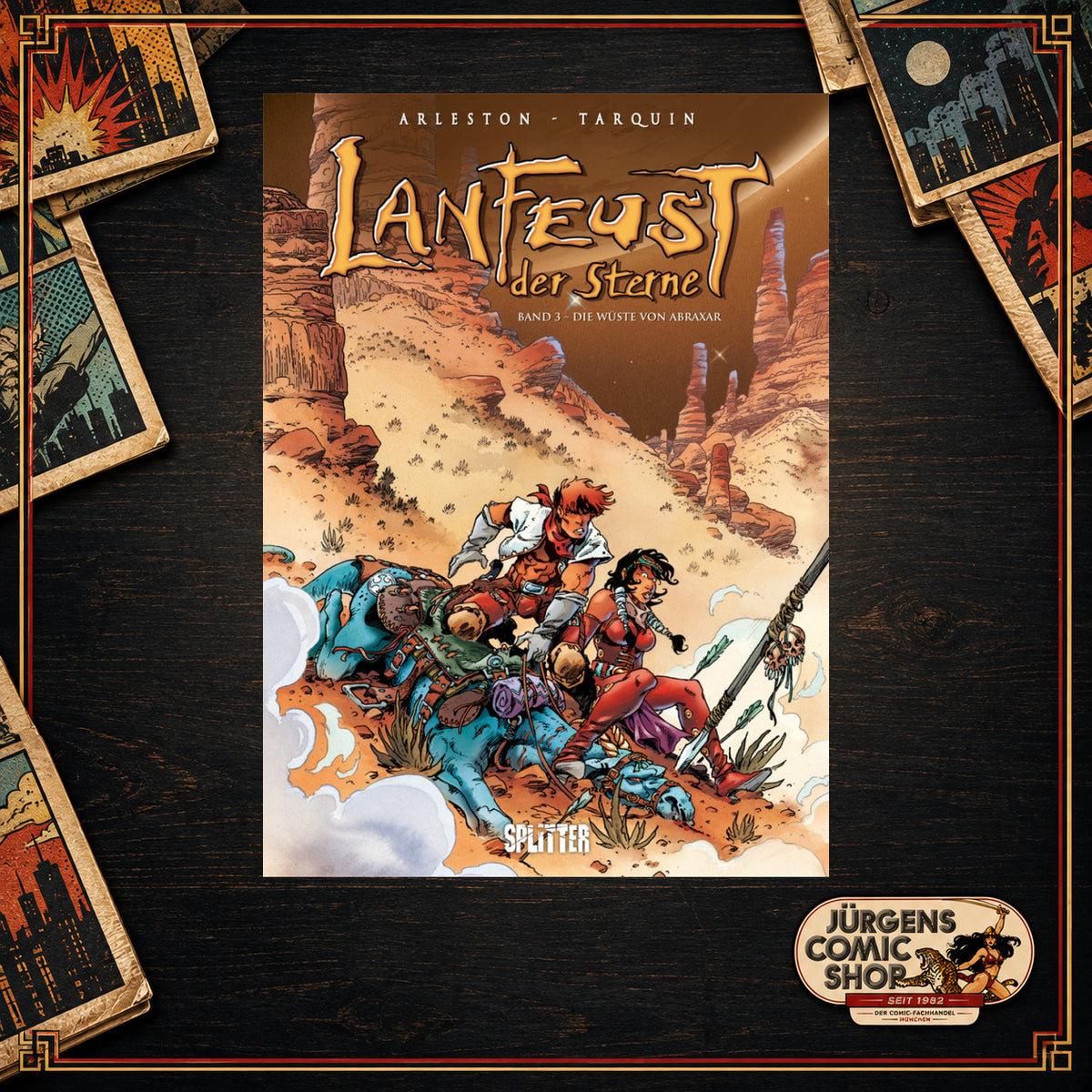 Lanfeust der Sterne 3 – Die Wüste von Abraxar
