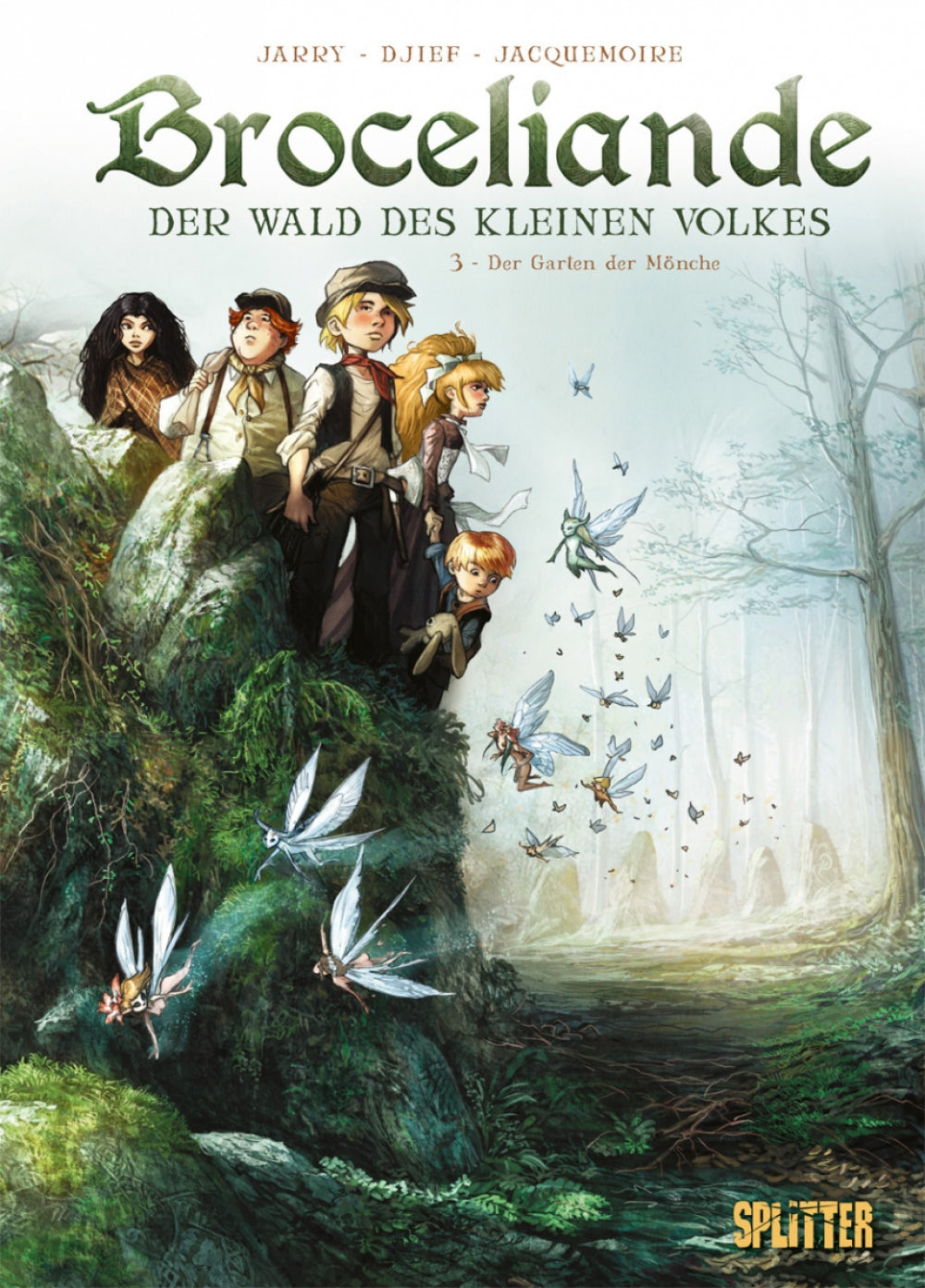 Broceliande - Der Wald des kleinen Volkes 3 – Der Garten der Mönche – Cover