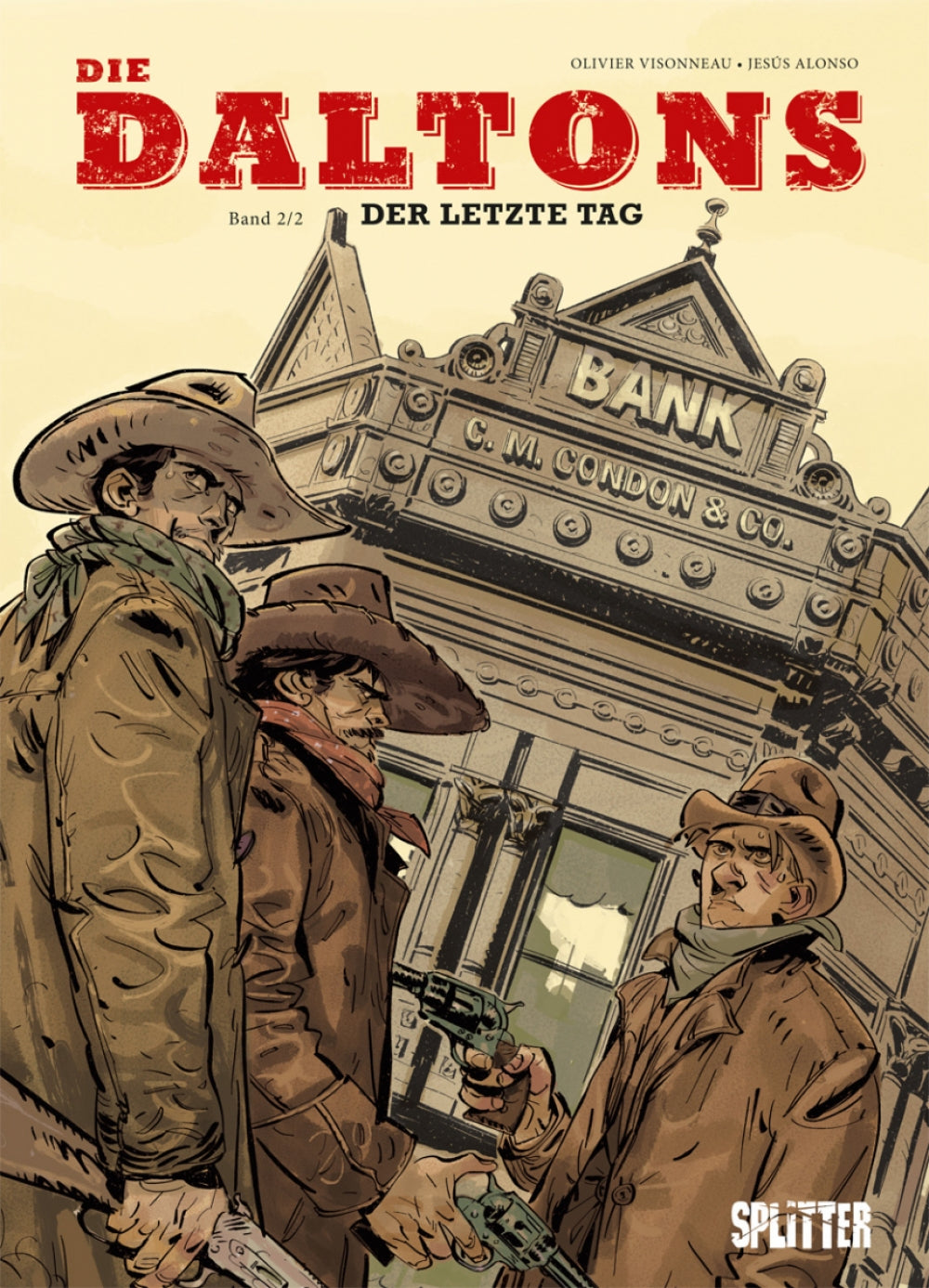 Die Daltons 02 – Der letzte Tag – Cover