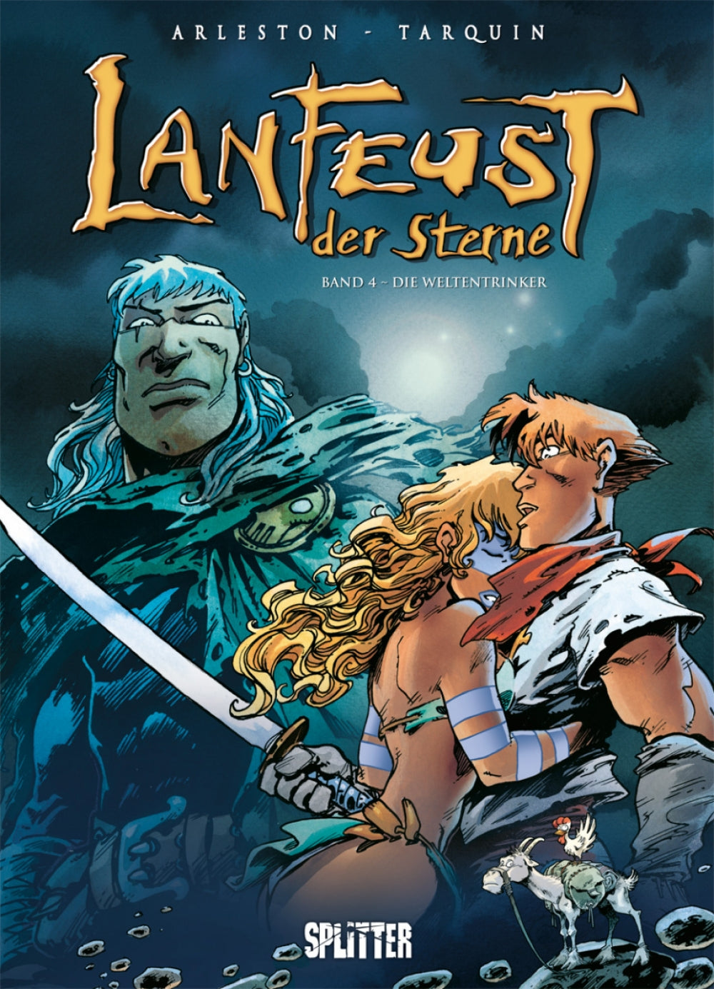 Lanfeust der Sterne 4 – Der Weltentrinker – Cover