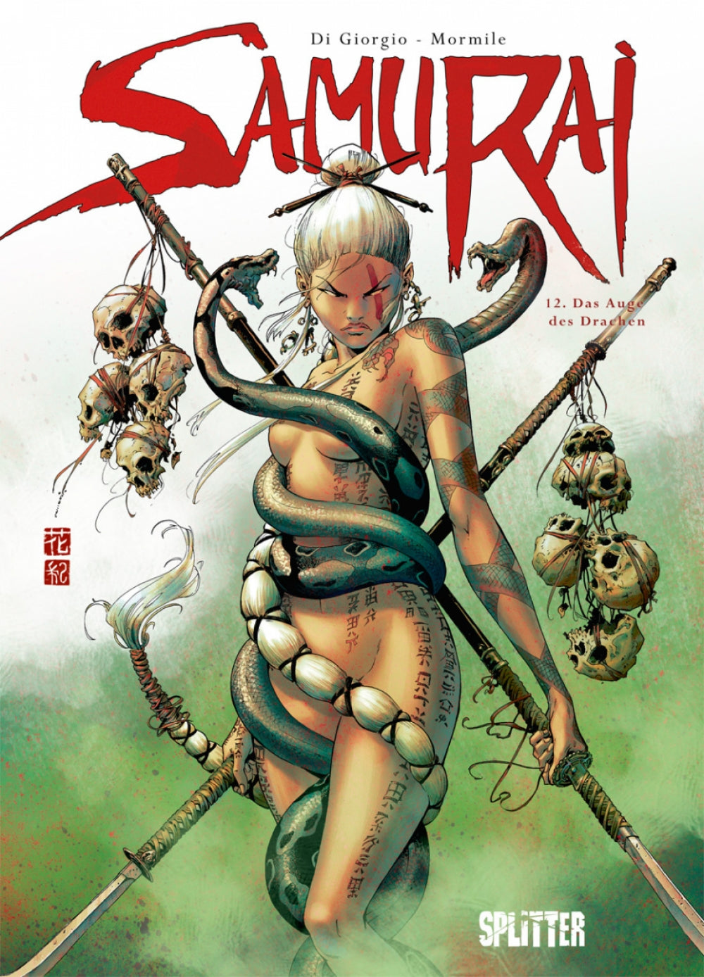 Samurai 12 – Das Auge des Drachen – Cover