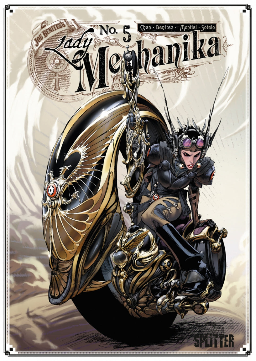 Lady Mechanika 05 – Der Uhrwerk-Assassine – Cover