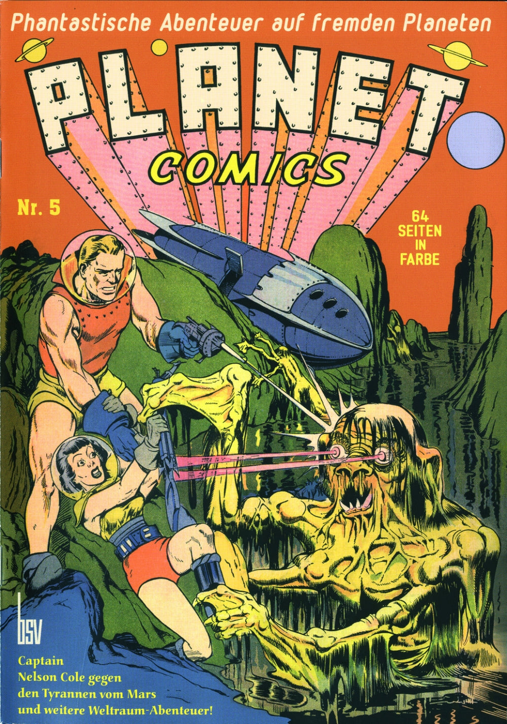 Planet Comics 05 – Cover