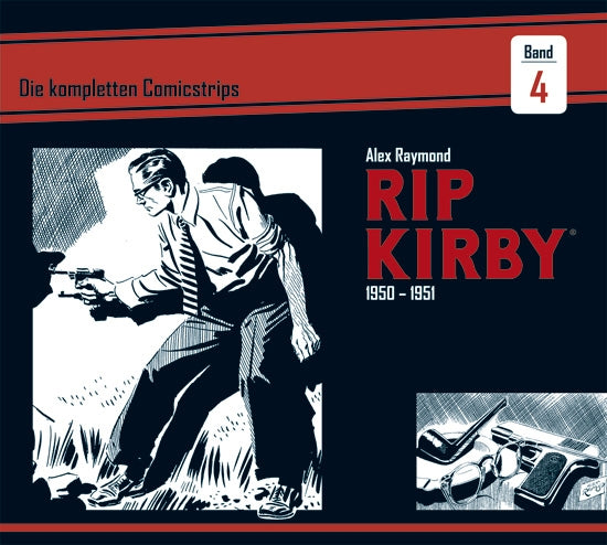 Rip Kirby 04 – Die kompletten Comicstrips 1950-1951 – Cover