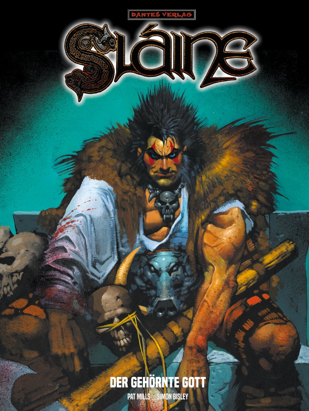 Slaine 6 HC – Der gehörnte Gott – Cover