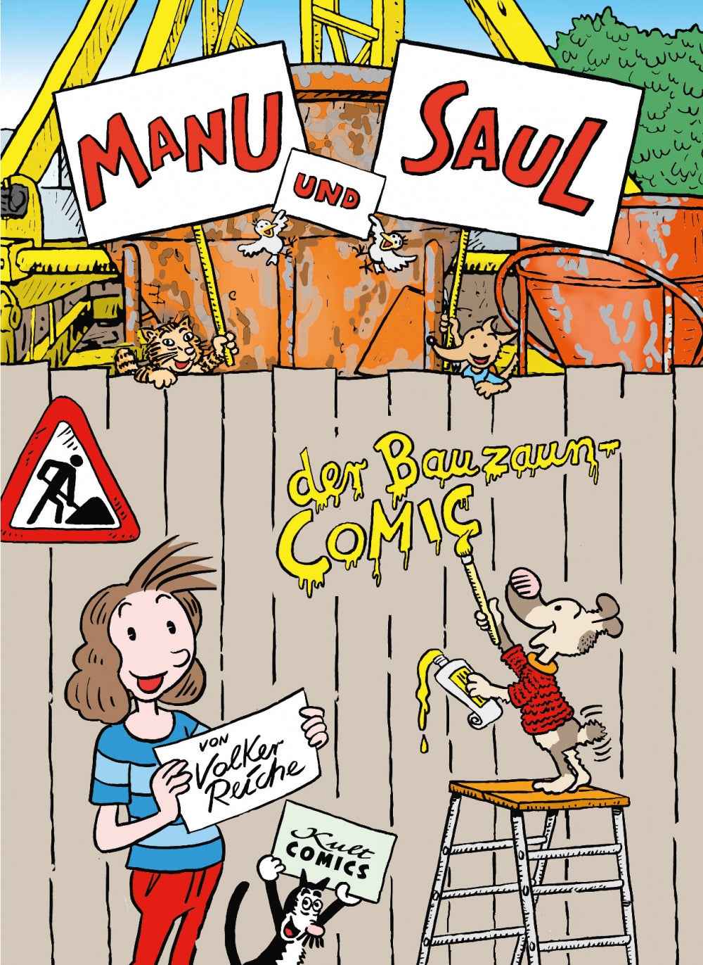 Manu und Saul – Der Bauzaun-Comic