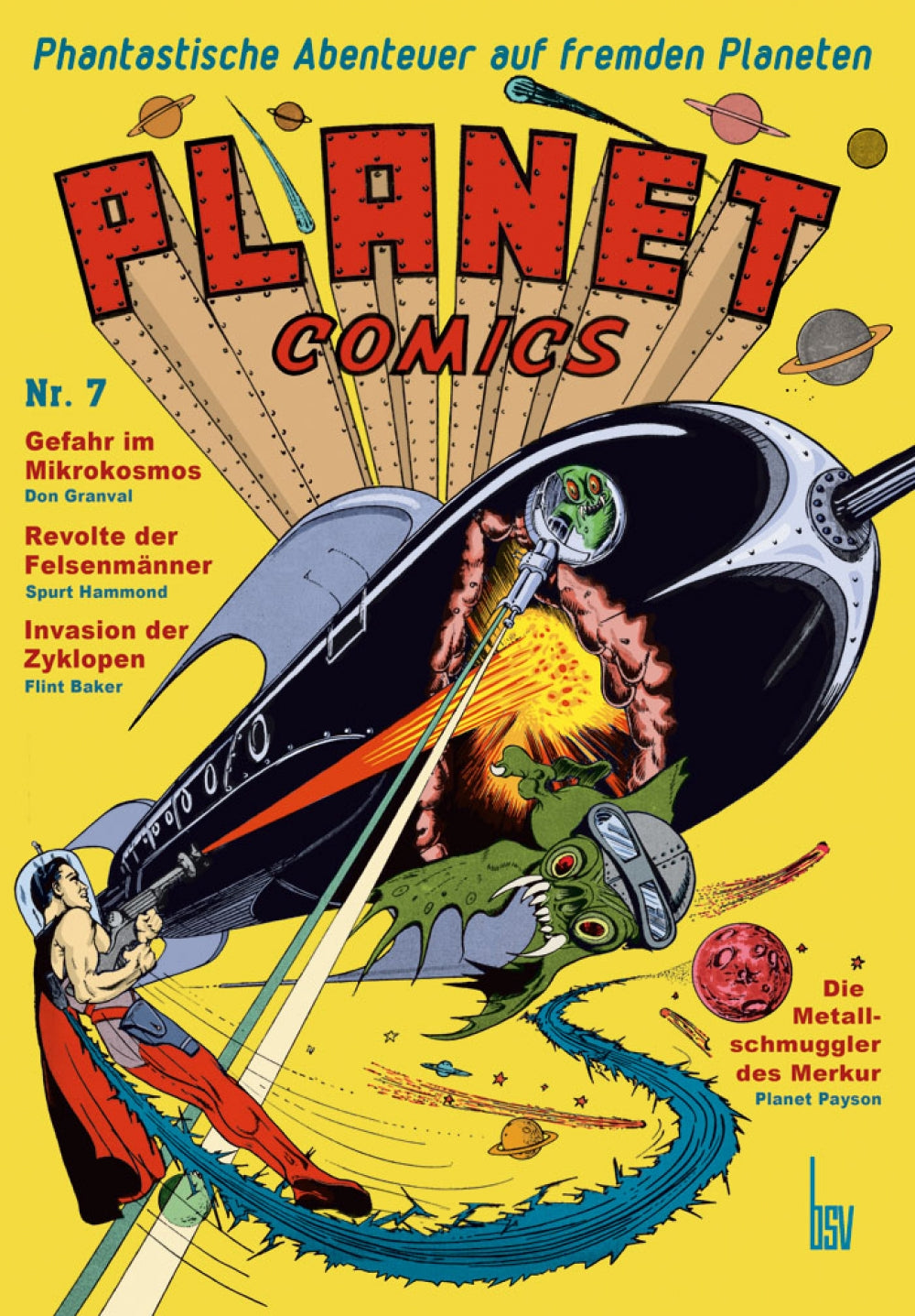 Planet Comics 07 – Cover