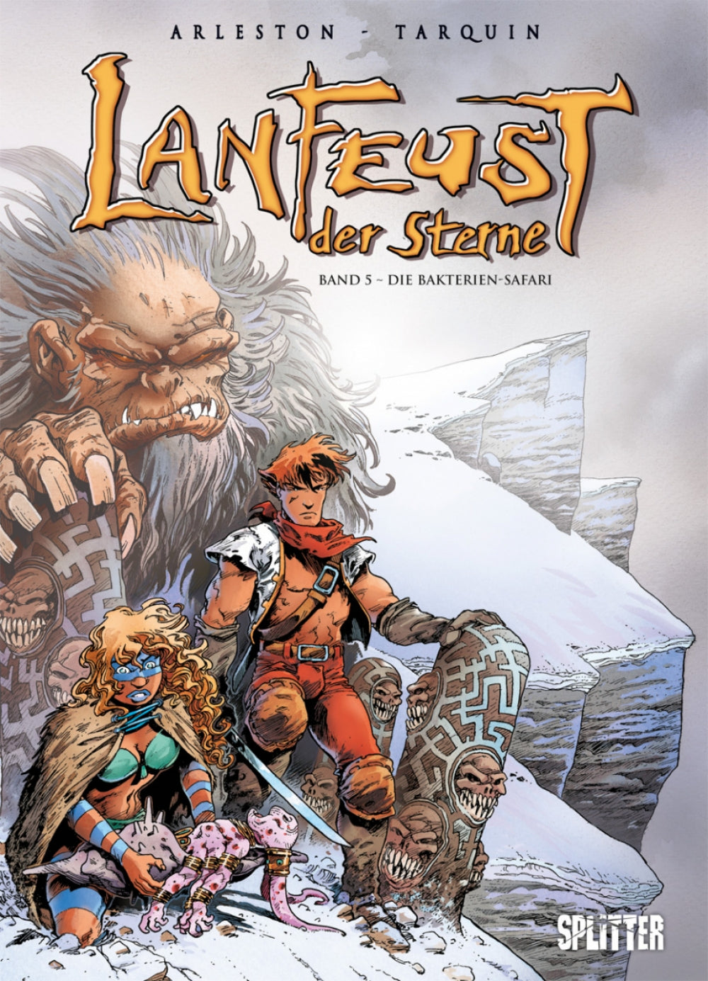 Lanfeust der Sterne 5 – Die Bakterien-Safari – Cover