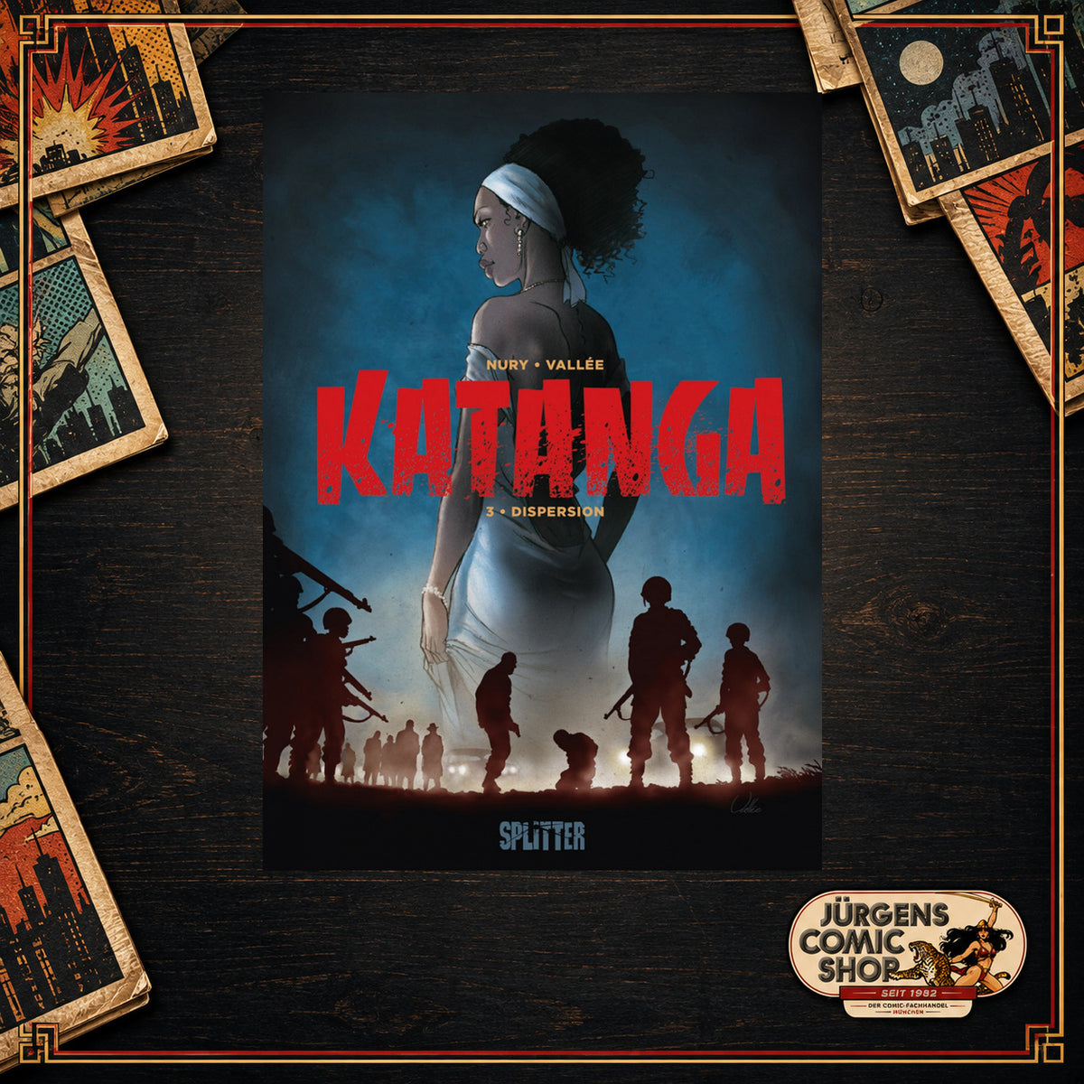 Katanga 3 – Dispersion