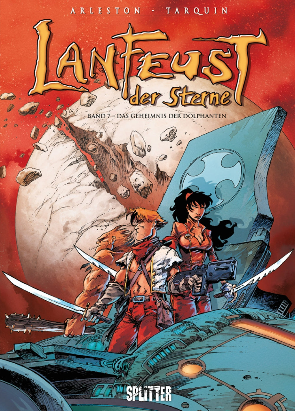 Lanfeust der Sterne 7 – Das Geheimnis der Dolphanten – Cover