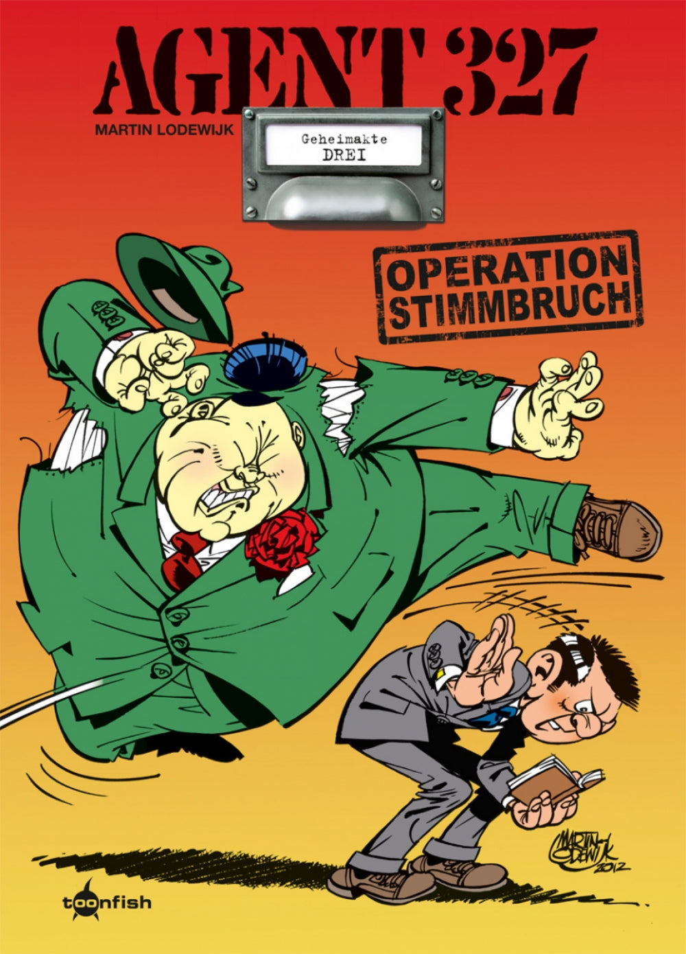 Cover Agent 327 Band 3 – Operation Stimmbruch – toonfish