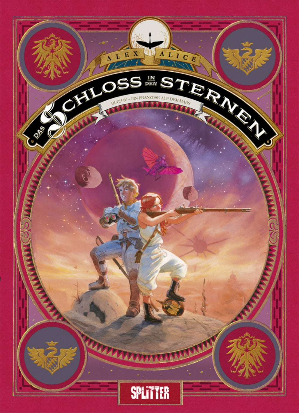 Das Schloss in den Sternen 4 – Ein Franzose auf dem Mars – Cover