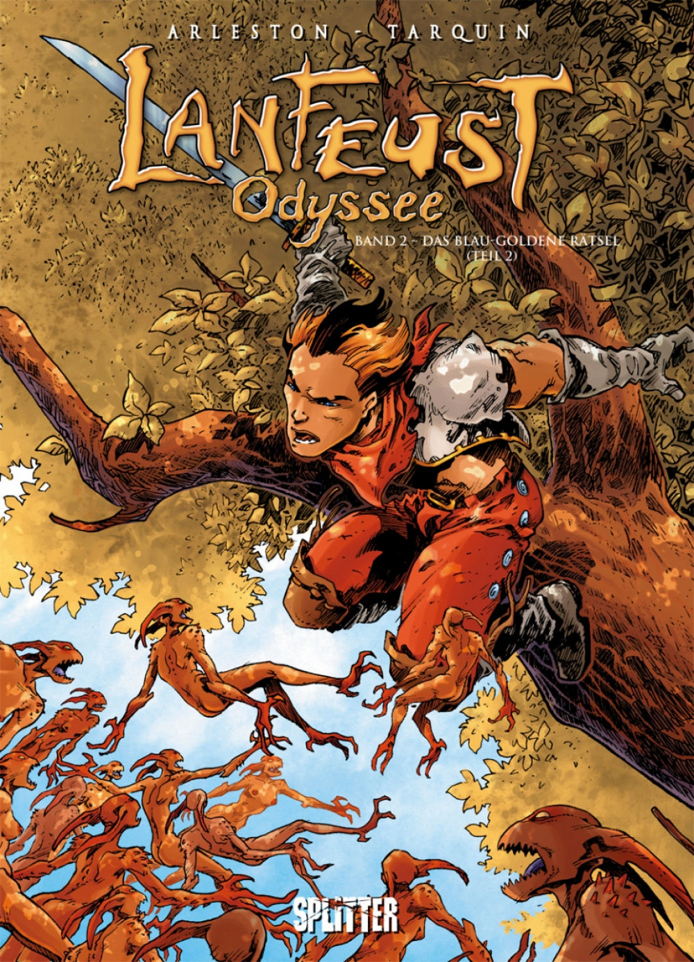 Lanfeust Odyssee 2 – Das blau-goldene Rätsel (Teil 2) – Cover