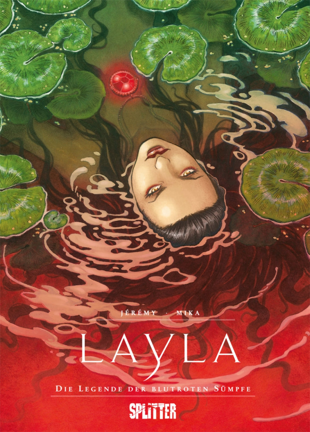 Layla – Die Legende der blutroten Sümpfe – Cover