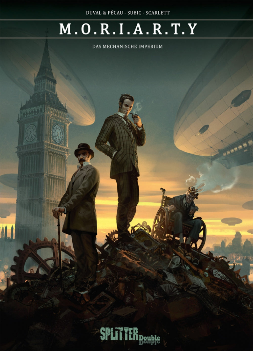M.O.R.I.A.R.T.Y. – Das mechanische Imperium – Cover