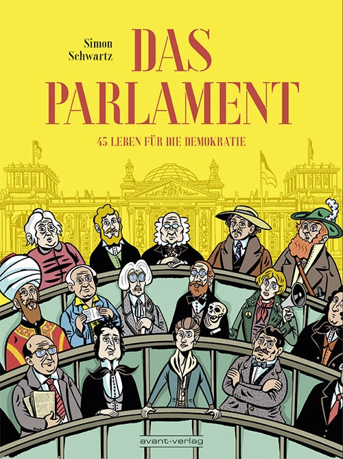 Das Parlament – 45 Leben für die Demokratie – Cover