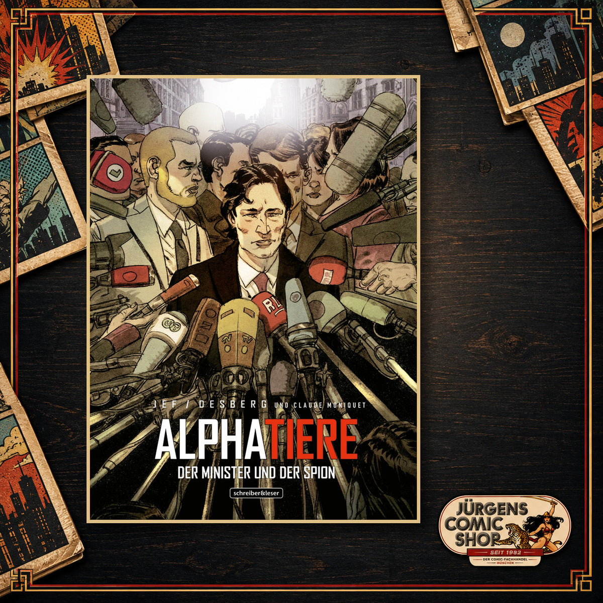 Alphatiere – Der Minister und der Spion