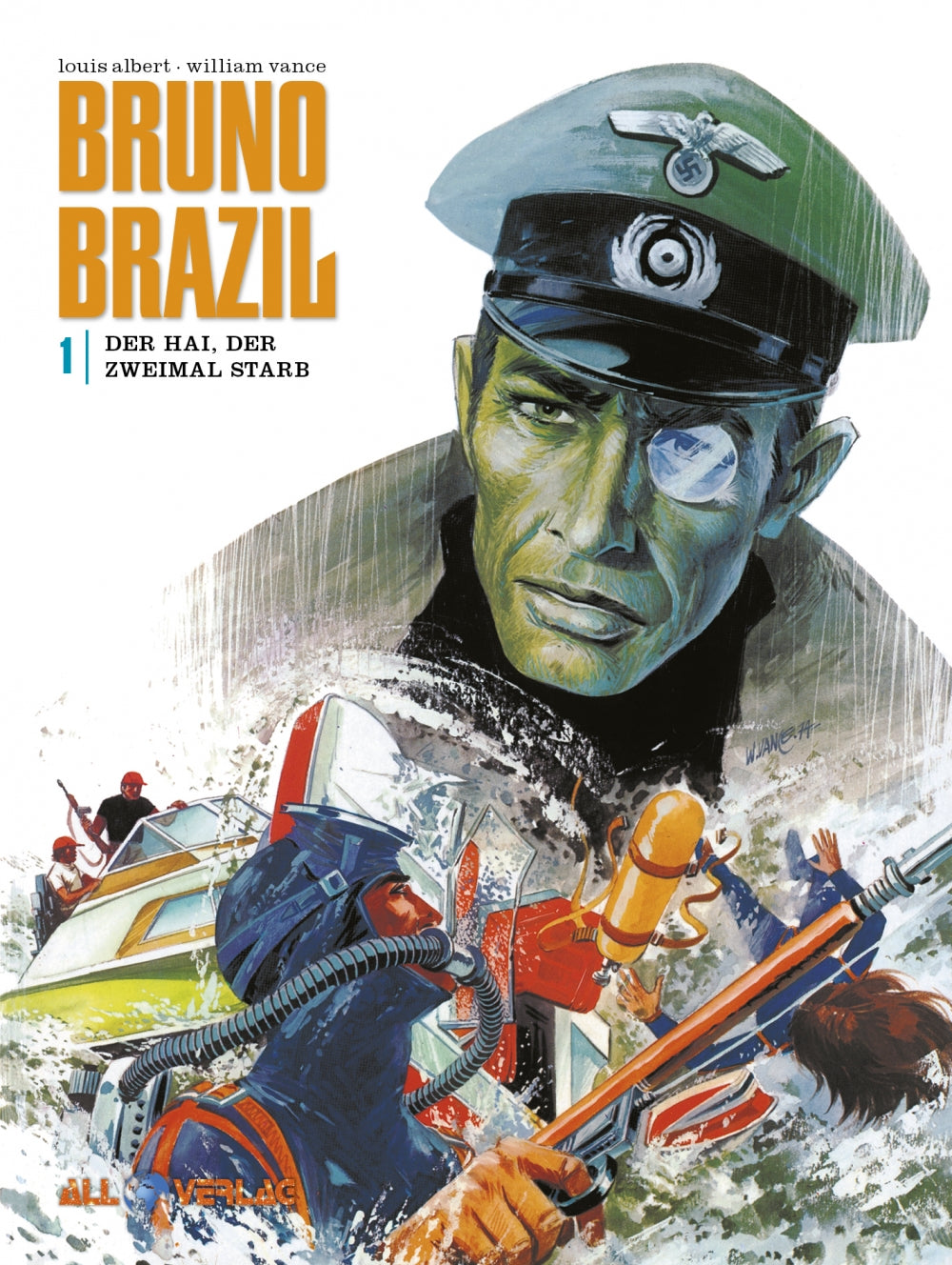 Bruno Brazil 01 – Der Hai, der zweimal starb – Cover