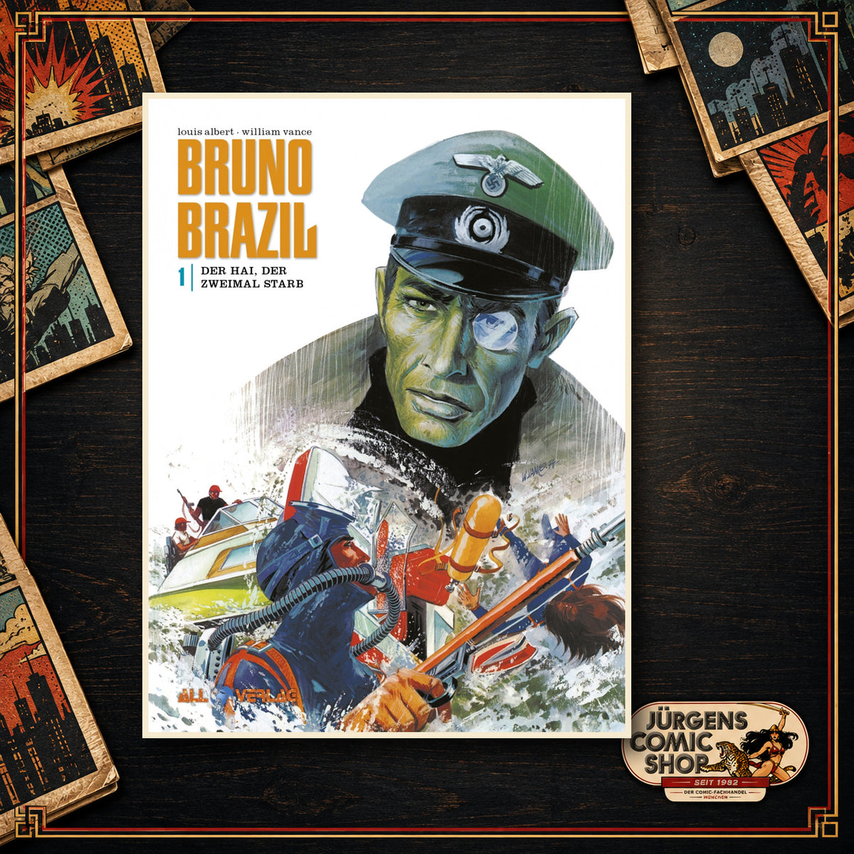 Bruno Brazil 01 – Der Hai, der zweimal starb