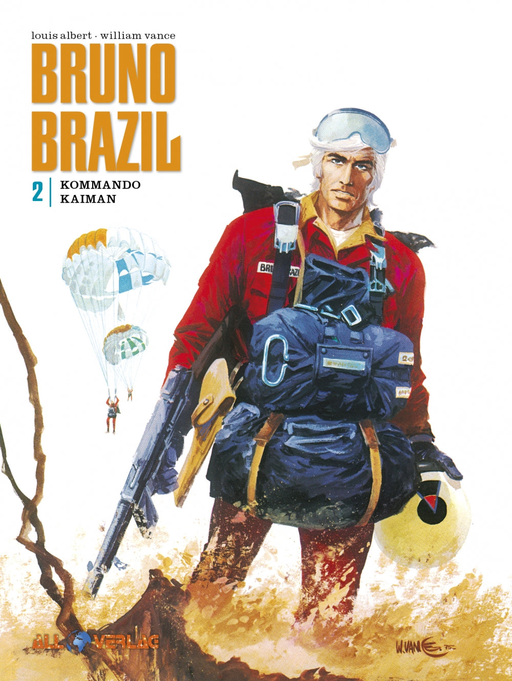Bruno Brazil 02 – Kommando Kaiman – Cover