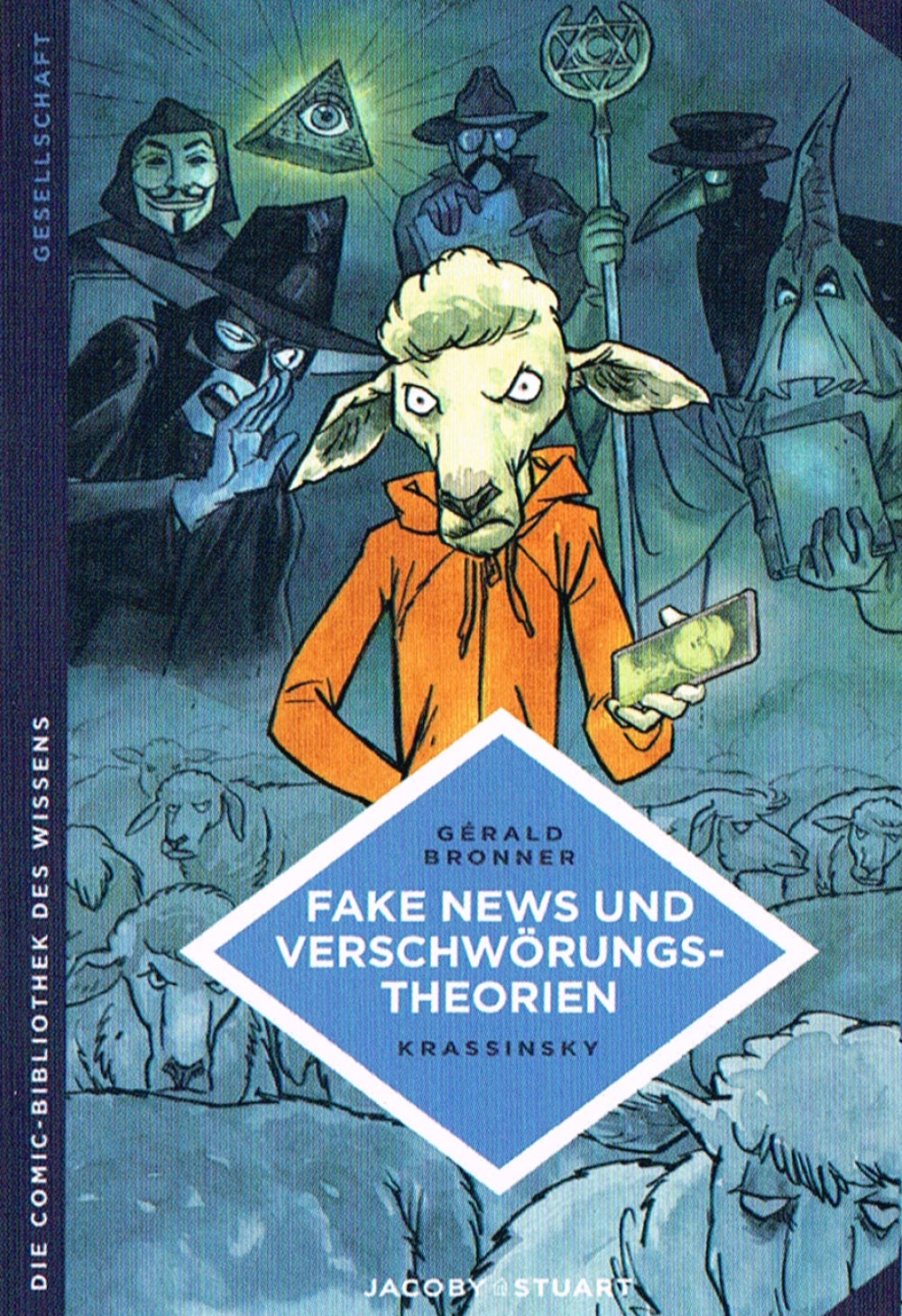 Die Comic-Bibliothek des Wissens: Fake News – Cover