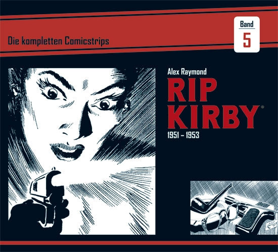 Rip Kirby 05 – Die kompletten Comicstrips 1951-1953 – Cover