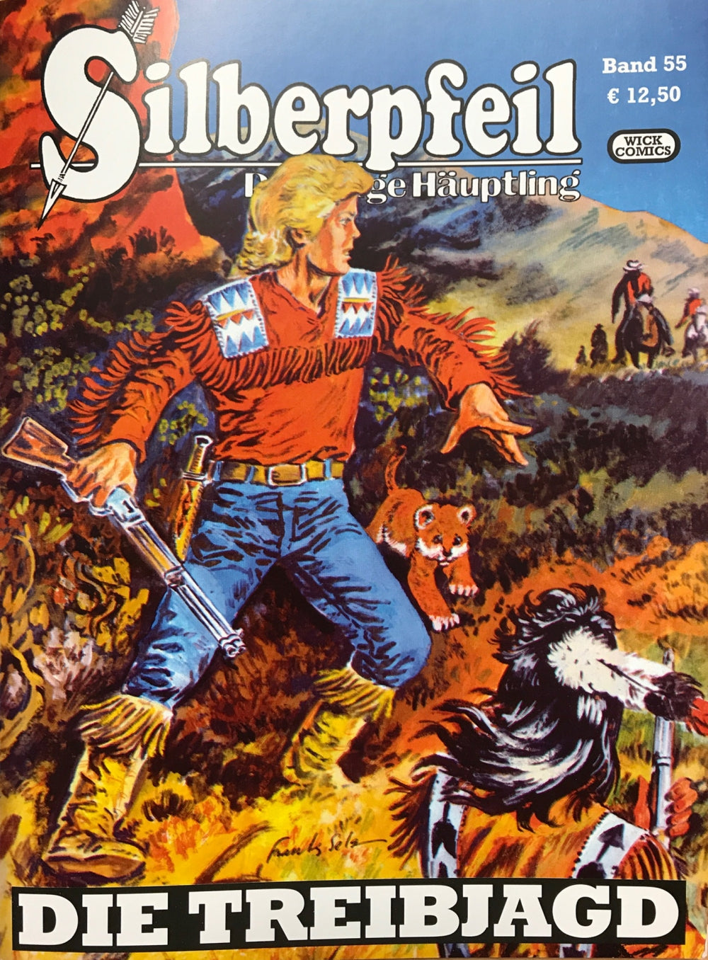 Cover Silberpfeil 55 – Die Treibjagd – Wick Comics