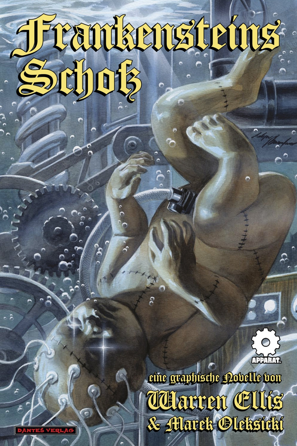 Frankensteins Schoß – Cover