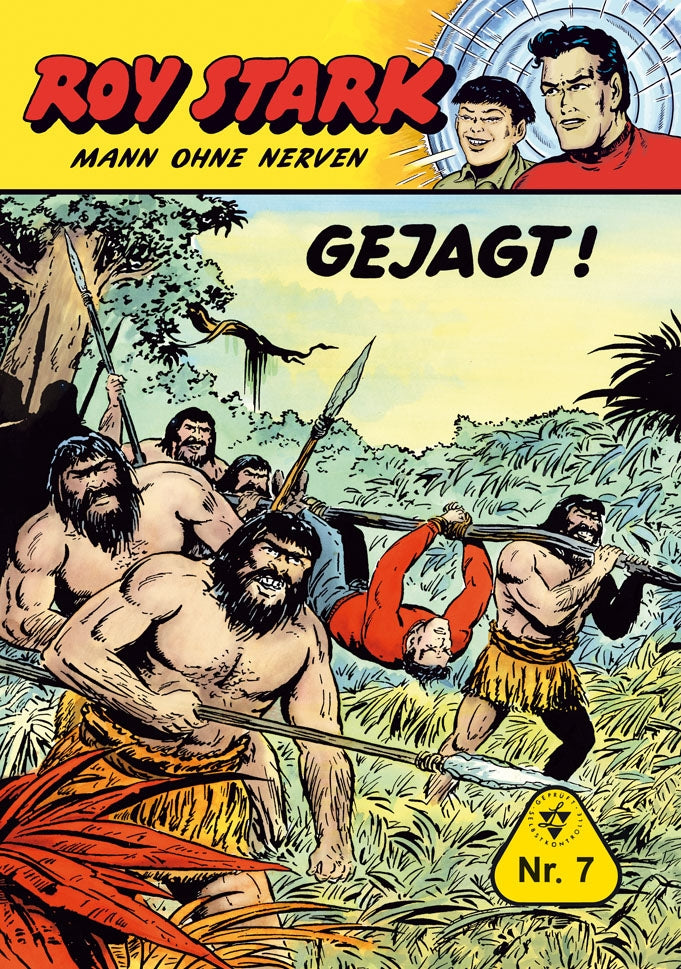 Roy Stark 07 – Gejagt! – Cover