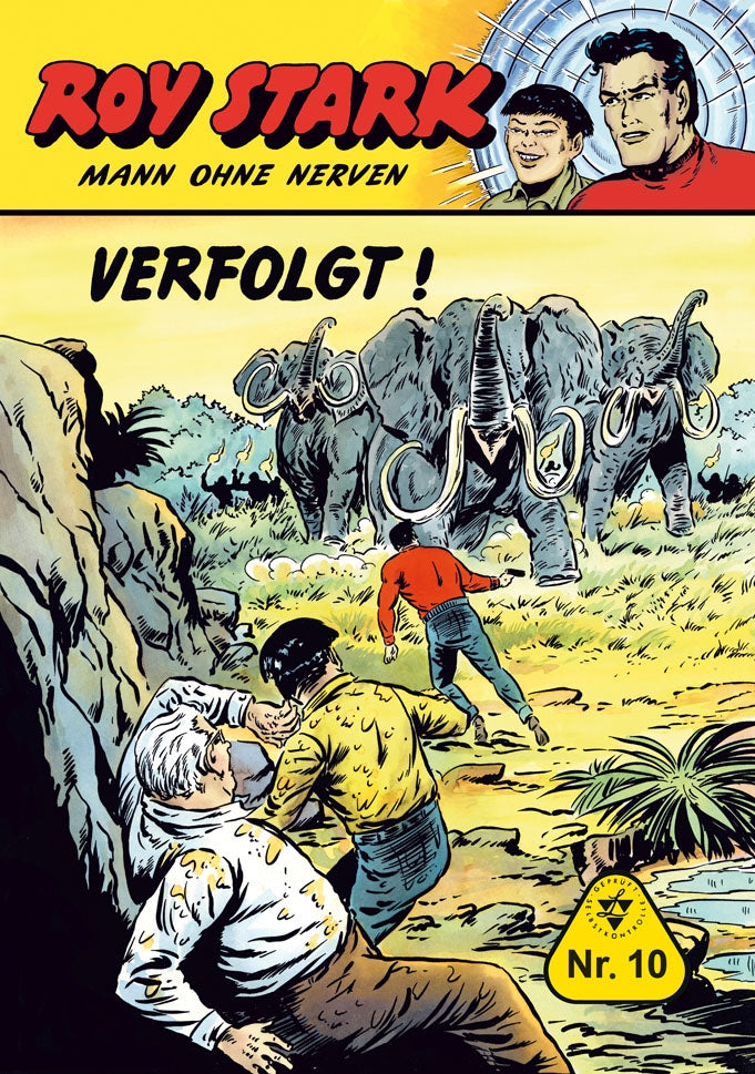 Roy Stark 10 – Verfolgt! – Cover