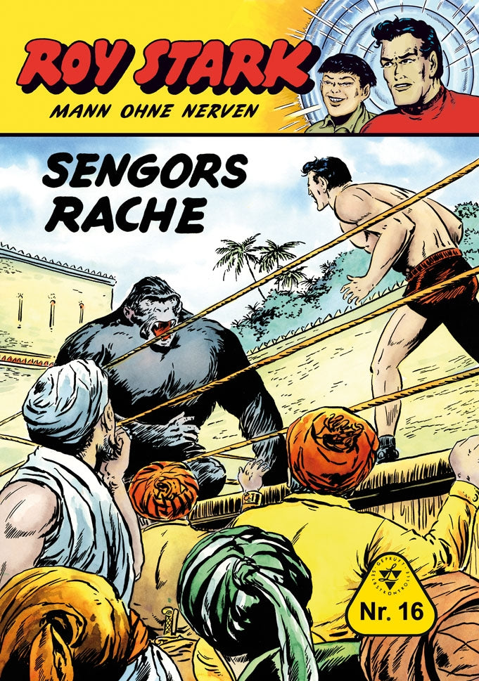 Roy Stark 16 – Sengors Rache – Cover