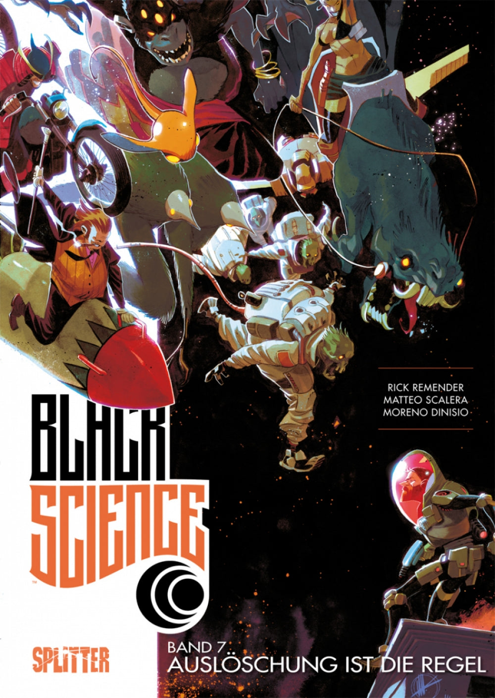 Black Science 7 – Auslöschung ist die Regel – Cover