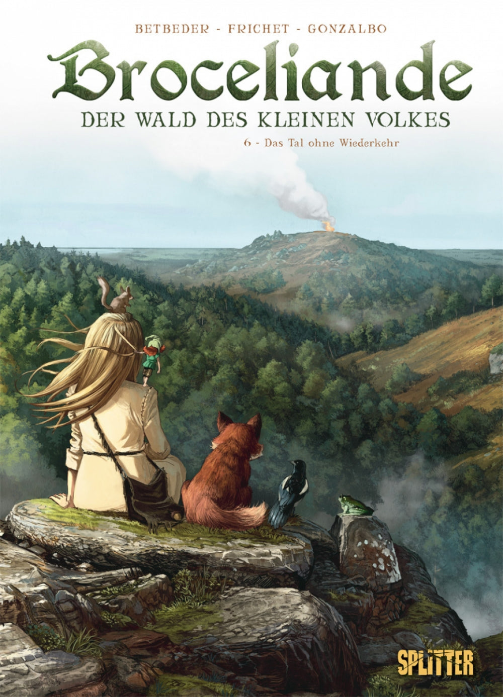Broceliande - Der Wald des kleinen Volkes 6 – Das Tal ohne Wiederkehr – Cover