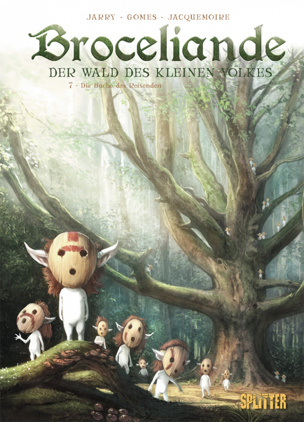 Broceliande - Der Wald des kleinen Volkes 7 – Die Buche des Reisenden – Cover