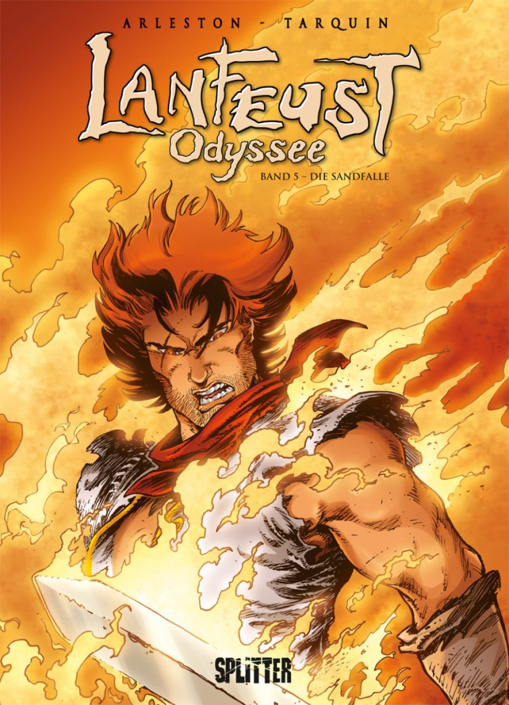 Lanfeust Odyssee 5 – Die Sandfalle – Cover
