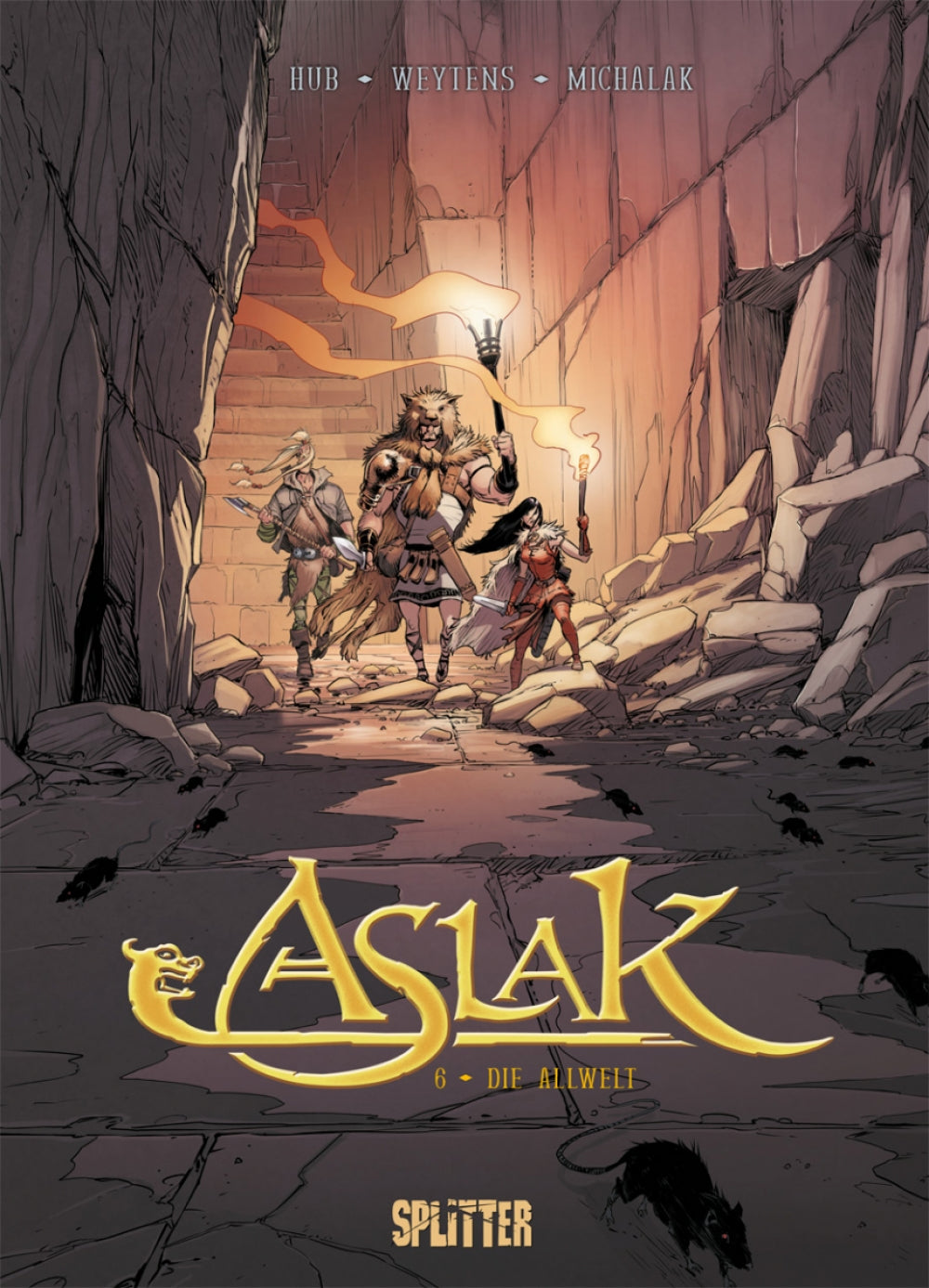 Aslak 6 – Die Allwelt – Cover
