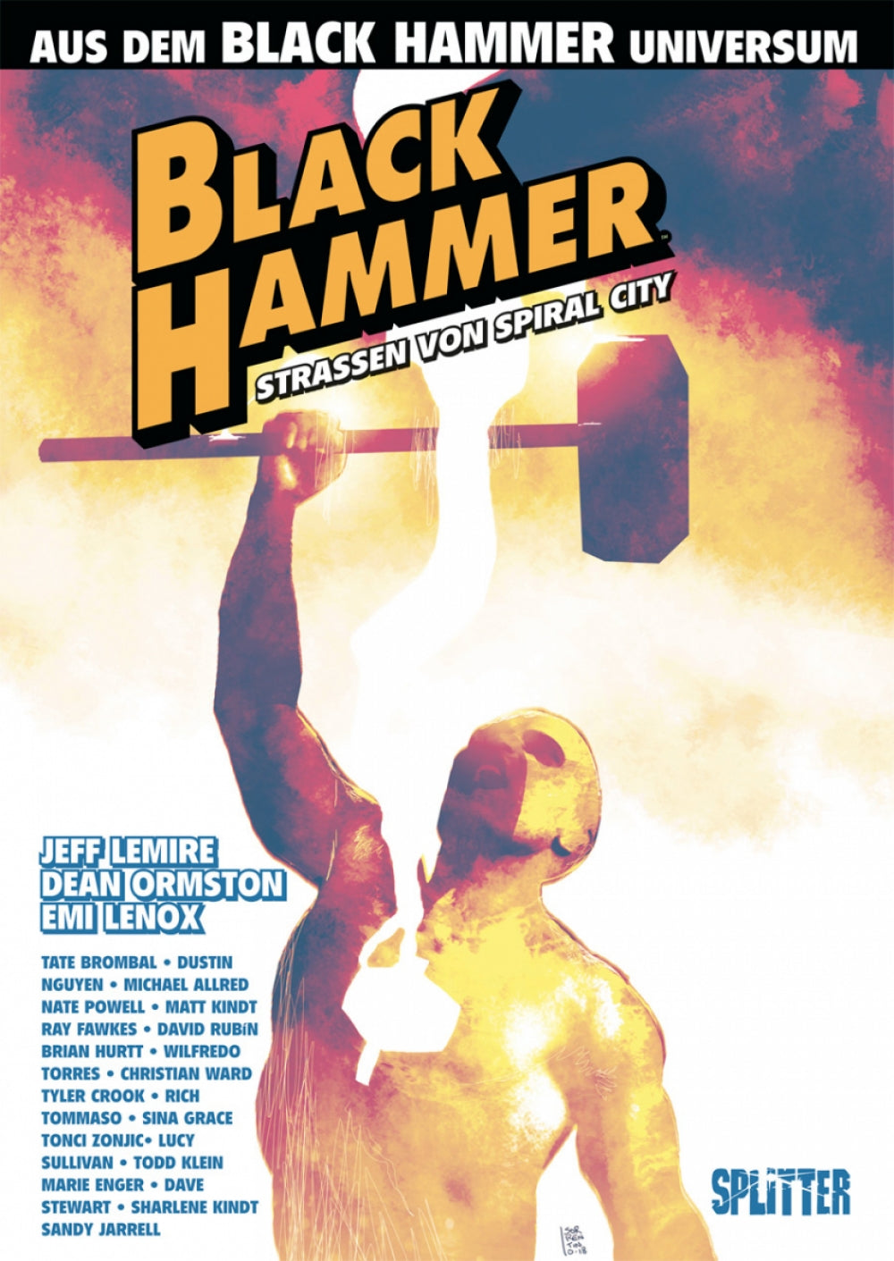 Black Hammer: Straßen von Spiral City – Cover
