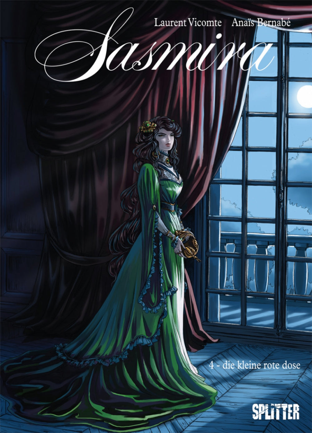 Sasmira 4 – Die kleine rote Dose – Cover