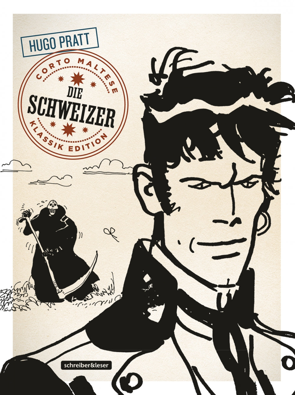 Corto Maltese 11 (s/w) Klassik Edition – Die Schweizer – Cover