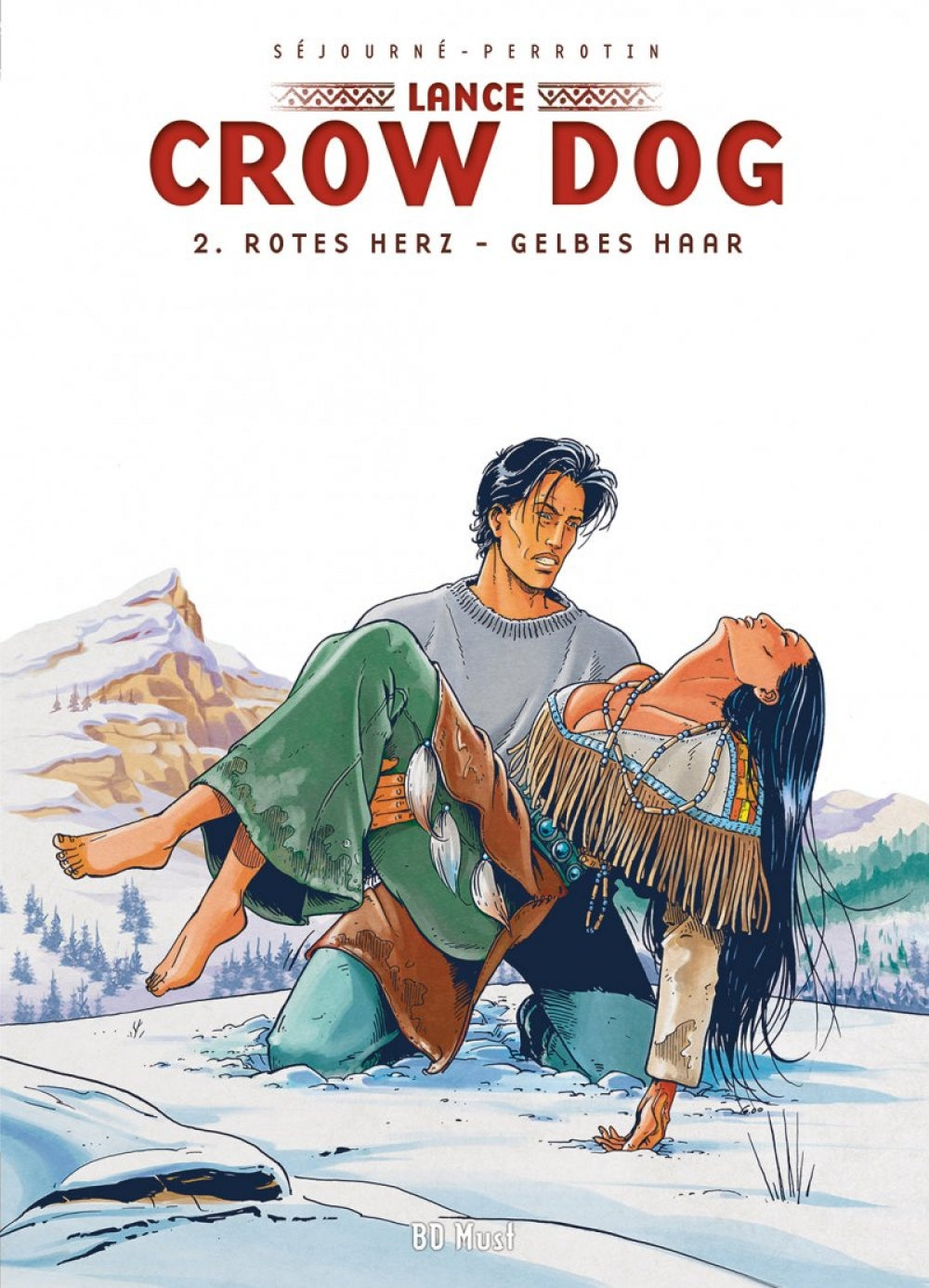 Lance Crow Dog 02 – Rotes Herz - Gelbes Haar – Cover