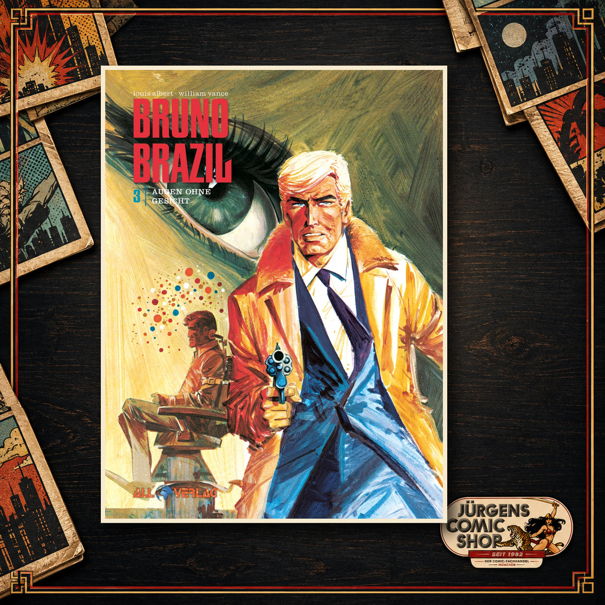 Bruno Brazil 03 – Augen ohne Gesicht