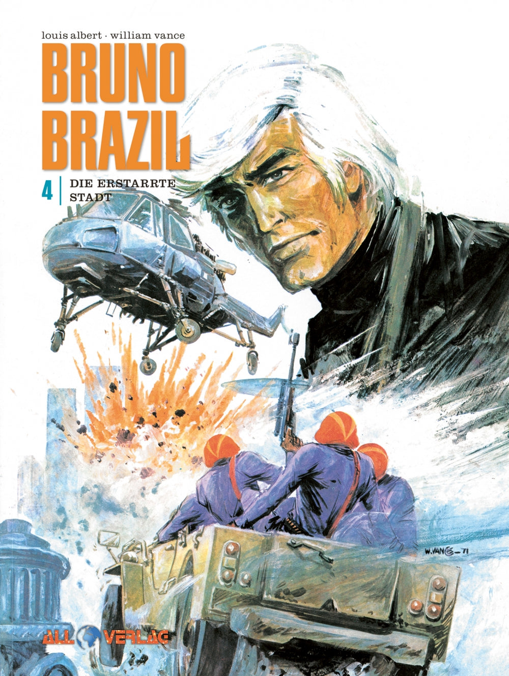 Bruno Brazil 04 – Die erstarrte Stadt – Cover